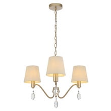 Elsfjord Crystal 3 Light Pendant